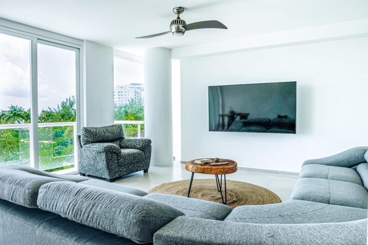 كانكون Beachfront Luxury Apartments المظهر الخارجي الصورة