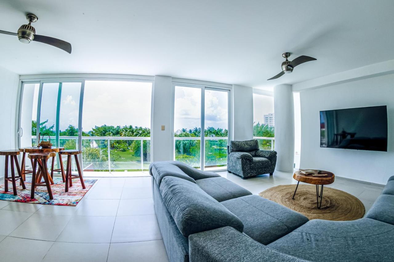 كانكون Beachfront Luxury Apartments المظهر الخارجي الصورة